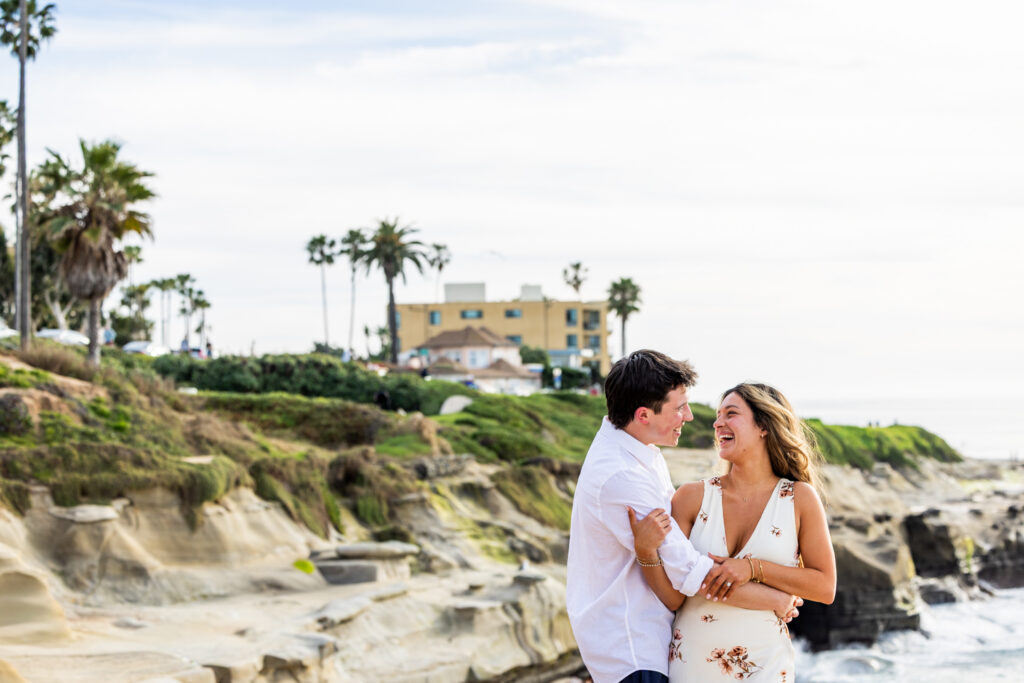 La Jolla Proposal Photographer | Blake + Kimberly la jolla cliffside proposal 1